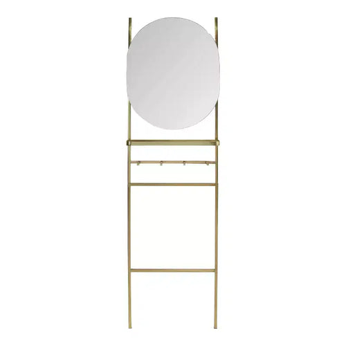 Specchio Noka a piantana 18" x 67" oro - Kate & Laurel