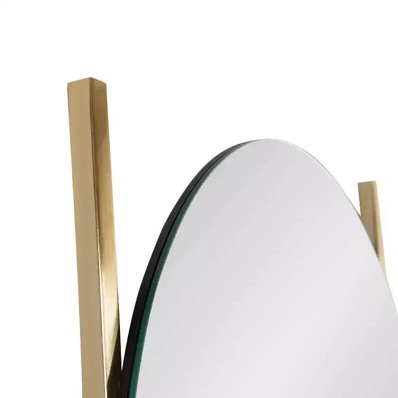 Specchio Noka a piantana 18" x 67" oro - Kate & Laurel