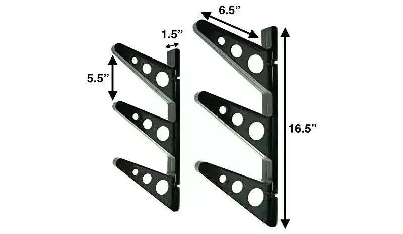 StoreYourBoard Trifecta Supporto Porta Stecche Lacrosse | 3 Livelli