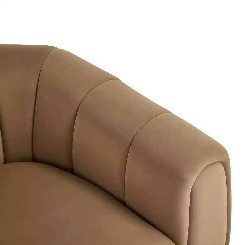 Christopher Knight Home Zarabel Poltrona club a botte girevole moderna imbottita per interni