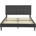 DeCoro Mornington Upholstered 2.0 Platform Full Size Frame and Headboard
