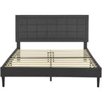 DeCoro Mornington Upholstered 2.0 Platform Full Size Frame and Headboard