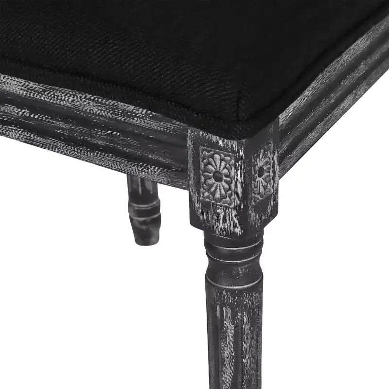 Christopher Knight Home Brownell Sedie da pranzo in legno e vimini imbottite in tessuto in stile country francese (set di 2)