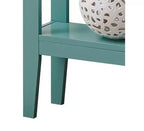 Kings Brand Furniture - Consolle stretta Balfour con ripiani per ingresso, corridoio, soggiorno o atrio.