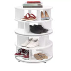 Scarpiera girevole a 4 livelli Colutea di Kings Brand Furniture, organizer per scarpe girevole a 360°