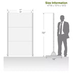 Bob Recinzione a rombi in acciaio zincato nero esagonale 183x120x40cm