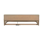 Letto Montessori Whisen Wood Twin XL con armadietti contenitori e porte USB