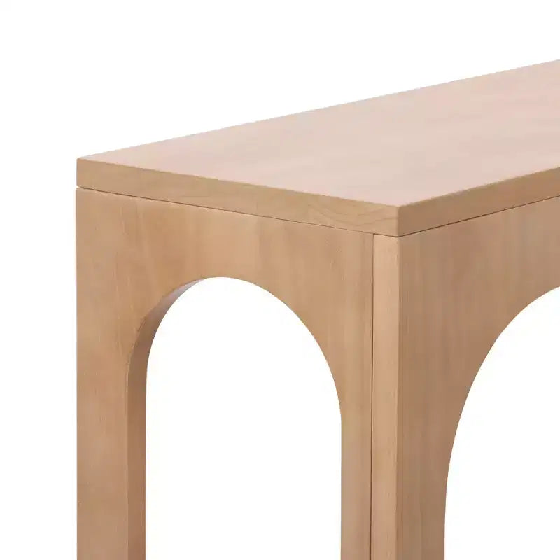 Plank+Beam 47 Aria Consolle, Tavolo d'ingresso in legno massello, Tavoli per ingresso, Consolle strette