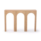 Plank+Beam 47 Aria Consolle, Tavolo d'ingresso in legno massello, Tavoli per ingresso, Consolle strette