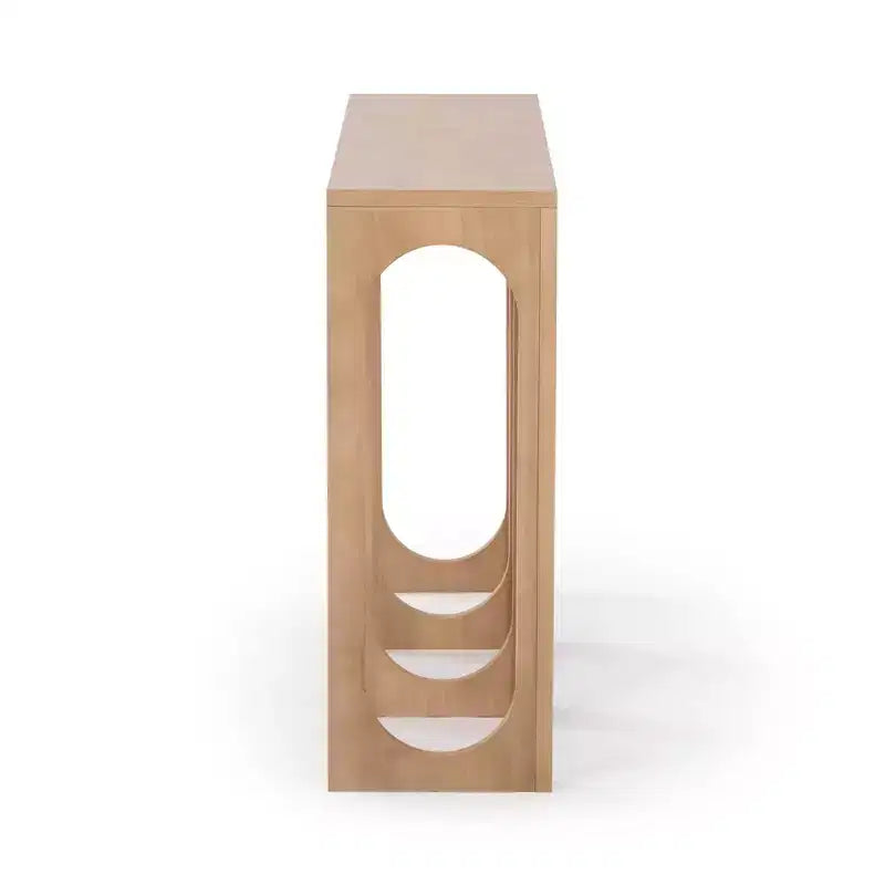 Plank+Beam 47 Aria Consolle, Tavolo d'ingresso in legno massello, Tavoli per ingresso, Consolle strette