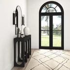 Plank+Beam 47 Aria Consolle, Tavolo d'ingresso in legno massello, Tavoli per ingresso, Consolle strette