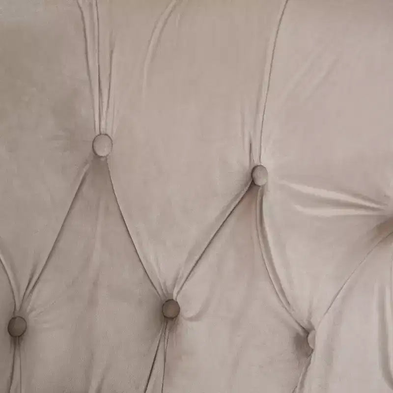 GDFStudio Justus Poltrona Club Rivestita con Bottoni in Stile Contemporaneo