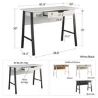 Scrivania per Computer A-Frame Oxford di Ameriwood Home con Cassetto