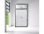 Set di 2 armadietti Seville Classics UltraHD, 48 x 24