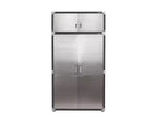 Set di 2 armadietti Seville Classics UltraHD, 48 x 24