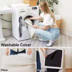 Divano componibile modulare Belffin, grande divano a U in ciniglia con contenitore, chaise longue a 7 posti per soggiorno