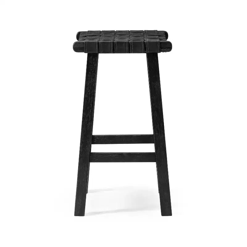 Sgabello da banco senza schienale Maven Lane Noah con similpelle, 63,5 cm