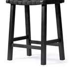 Sgabello da banco senza schienale Maven Lane Noah con similpelle, 63,5 cm