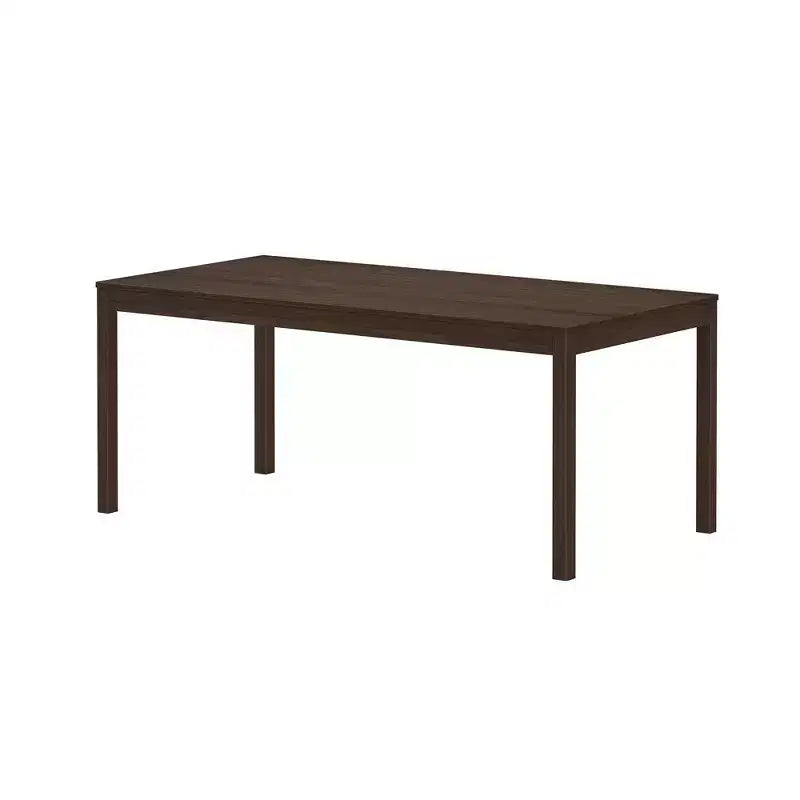 Now Furniture 72 Tavolo da pranzo in legno per 6 persone, Tavolo da cucina rettangolare