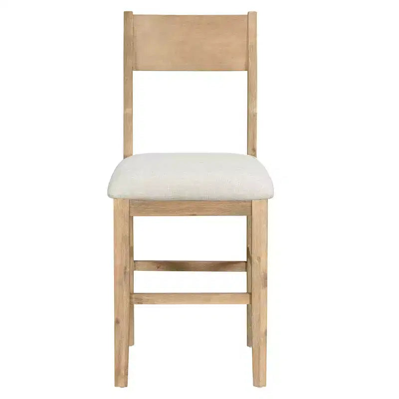 Set da pranzo Whisen a 5 pezzi, altezza bancone, con tavolo e 4 sedie