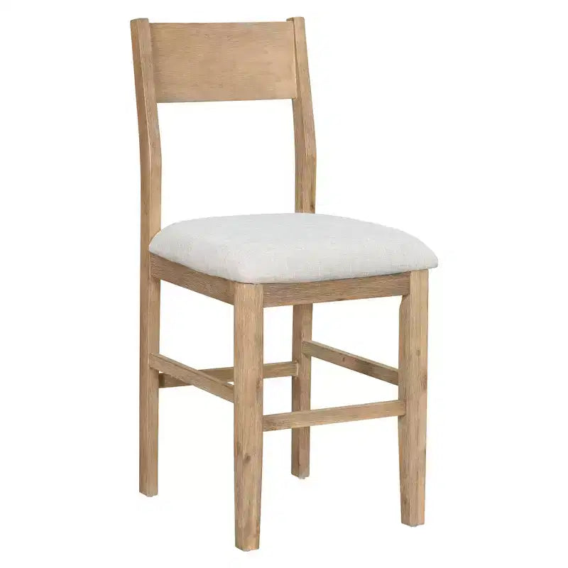 Set da pranzo Whisen a 5 pezzi, altezza bancone, con tavolo e 4 sedie