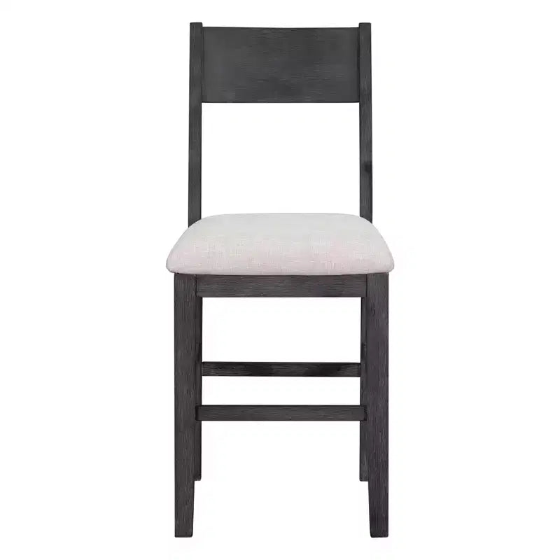 Set da pranzo Whisen a 5 pezzi, altezza bancone, con tavolo e 4 sedie