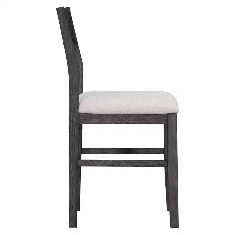 Set da pranzo Whisen a 5 pezzi, altezza bancone, con tavolo e 4 sedie
