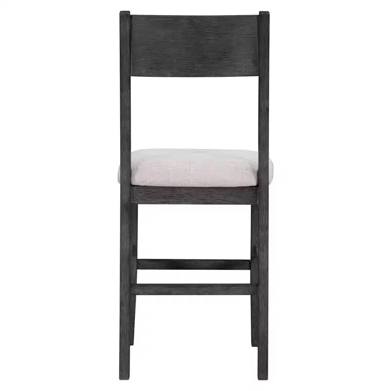 Set da pranzo Whisen a 5 pezzi, altezza bancone, con tavolo e 4 sedie