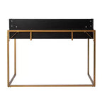 Scrivania Caldlin Flip-Top con vano contenitore - Nera - SEI