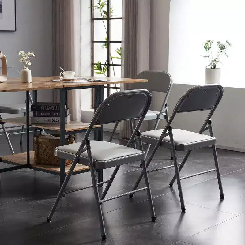 Karl Home | Sedia Pieghevole Imbottita e Impilabile (Set da 6)