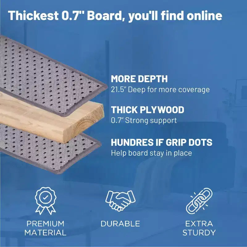 Continental Sleep, Tavoletta di Supporto per Cuscini da Divano Premium Robusta per Riparare Divani Afflosciati, Tavole di Legno Spesse Aggiungono Forti Supporti per Sedute, Divano, Sedia