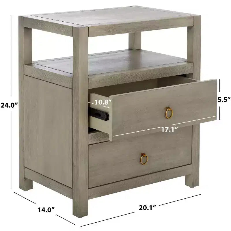 Comodino Amisa - NST2402 - Safavieh