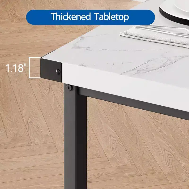 Set Tavolo da Pranzo Acekool con 2 Panche Imbottite, Tavolo Salvaspazio per Appartamento o Sala da Pranzo