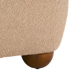 Pouf rettangolare Whitley con gambe in legno - OTT1302 - Safavieh