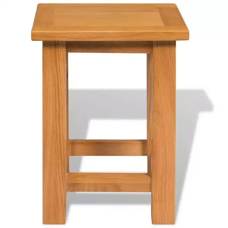 vidaXL Tavolino da Salotto in Rovere Massiccio 27x24x37 cm