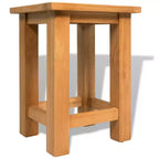 vidaXL Tavolino da Salotto in Rovere Massiccio 27x24x37 cm