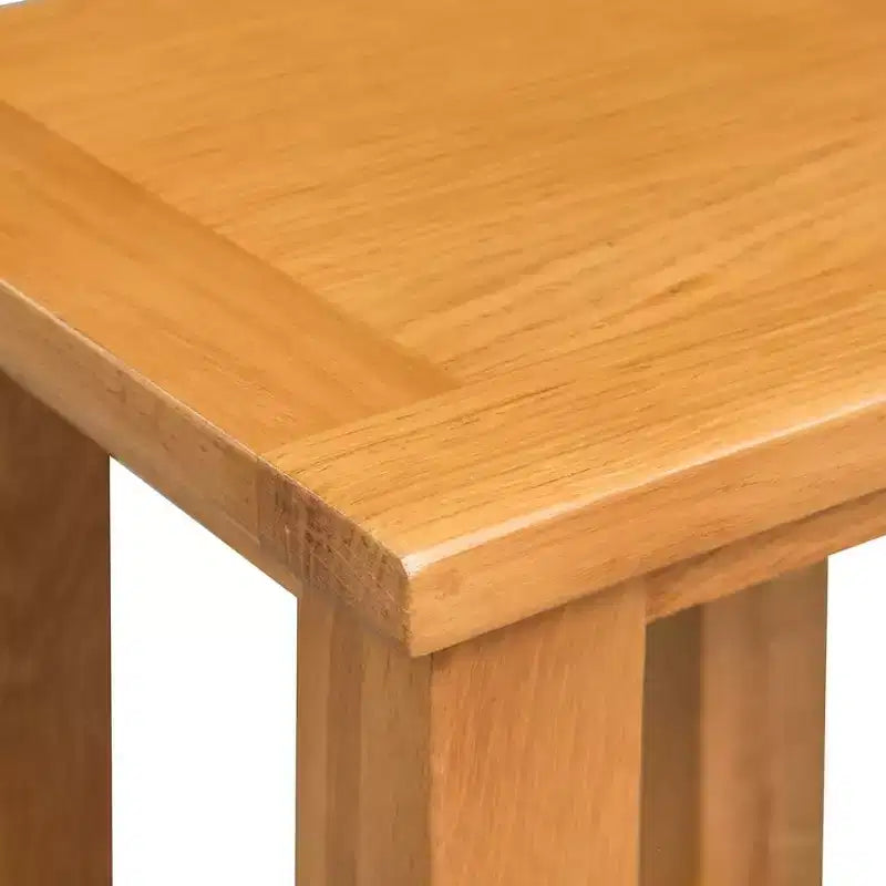 vidaXL Tavolino da Salotto in Rovere Massiccio 27x24x37 cm