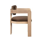 Meridian Furniture, Sedia da Pranzo Sacha in Velluto, Set da 2