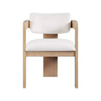 Meridian Furniture, Sedia da Pranzo Sacha in Velluto, Set da 2