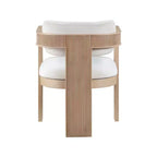 Meridian Furniture, Sedia da Pranzo Sacha in Velluto, Set da 2