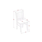 Set da pranzo rotondo HomeStock Dropleaf con 4 sedie, finitura rovere