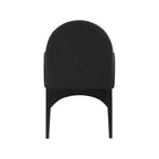 Meridian Furniture, Sedia da pranzo Waldorf in tessuto Bouclé