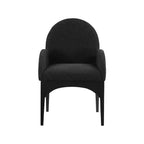 Meridian Furniture, Sedia da pranzo Waldorf in tessuto Bouclé