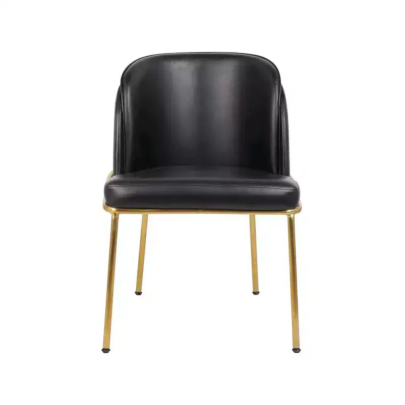 Meridian Furniture, Sedia da pranzo Jagger in pelle vegana, set da 2