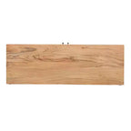 Christopher Knight Home Grimsley, Credenza/Mobile Contenitore in Legno di Acacia con Ripiani e 2 Ante