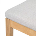 Sgabelli da bancone imbottiti Christopher Knight Home Kinich Boho in rattan e legno di gomma (set da 2)