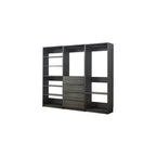 HomeStock Prosper Freestanding Walk in Wood Closet System
