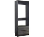 HomeStock Prosper 32 Cabina armadio in legno con due cassetti