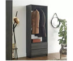 HomeStock Prosper 32 Cabina armadio in legno con due cassetti