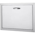Brushed Stainless Steel BBQ Access Door, Outdoor Kitchen Cabinet Doors, Durable Weather-Resistant Doors for Barbecue Islands, Suitable for Outdoor